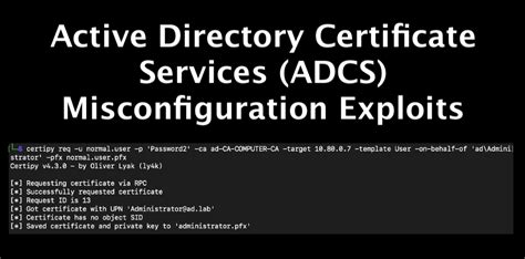 ad cs smart card|active directory certificate services design.